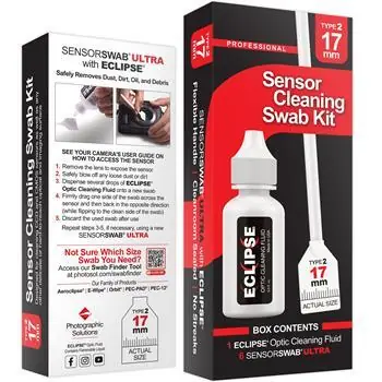 GGS Photosol Sensor Cleaning Swab KIT Eclipse 2 / Čisticí sada / stěrky pro snímač fotoaparátu