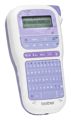 Brother PT-H200 / Ruční tiskárna štítků P-touch / Termotransferová / LCD / TZe páska