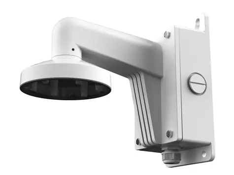 LevelOne nástěnný držák pro kameru FCS-3085 / Držák / hliník / s připojovací krabicí / průměr 13,6 cm