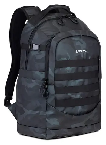 Riva Case Sherwood šedá camo / Batoh na notebook 15,6