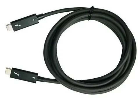 QNAP CAB-TBT315M-40G / Kabel Thunderbolt 3 / 40 Gbit/s / 1,5 m / černý