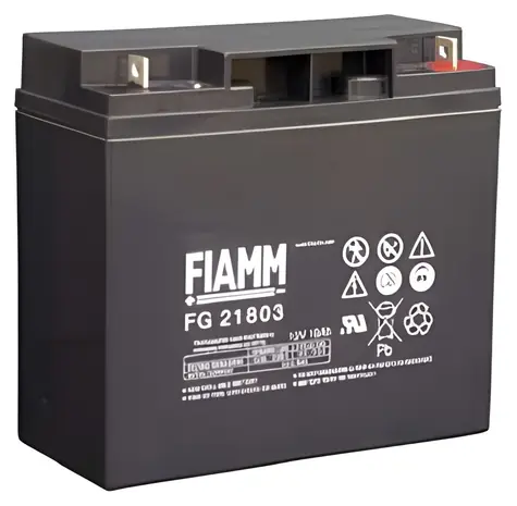 Fiamm FG21803 / Olověný akumulátor / 12V / 18Ah / AGM / životnost 5 let