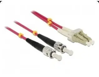 OPTIX LC-ST / Optický patch cord / 50/125 / OM4 / Duplex / 15 m