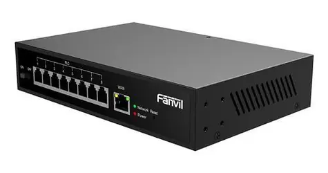 Fanvil PN8 / Switch / 2-Wire PoE / 8x 10/100 Mbps / Rack