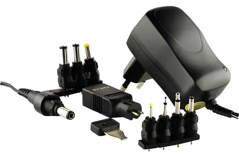 Schwaiger / Síťový adaptér / univerzální / 1000 mA / 9 koncovek / 7 výstupních napětí