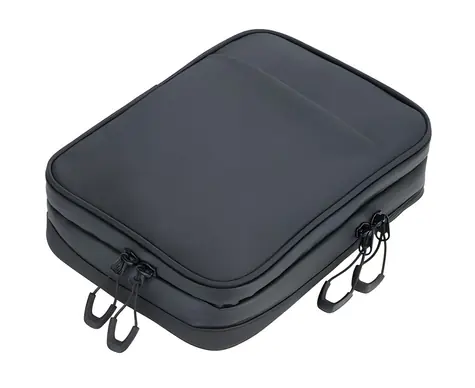 TROIKA BLACK CONNECTED / Organizér kabelů / Tarpaulin / 2 přihrádky