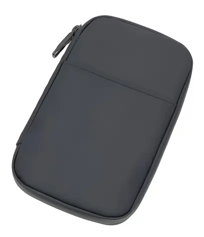 TROIKA Black Tech Traveller černá / Cestovní organizér / polyester / voděodolný IPX4