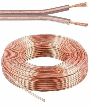 PremiumCord kabel pro propojení reprosoustav / Repro kabel / 99,9% měď / 2x0,75 mm2 / 50 m