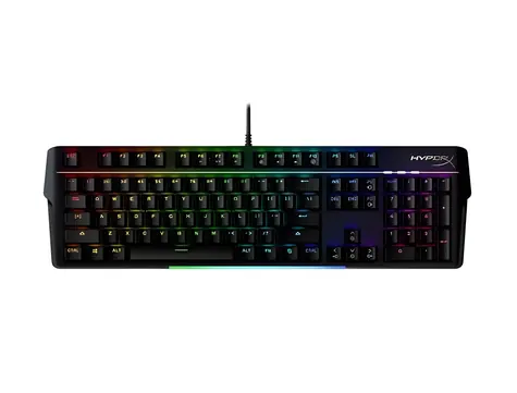 HyperX Alloy MKW100 černá / Klávesnice / Mechanická / Red switch / US layout / RGB