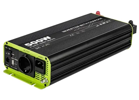 KOSUNPOWER UPS záložní zdroj 500W 12V / Napěťový měnič / 500 W / Čistý sinus / AC 230V / externí baterie