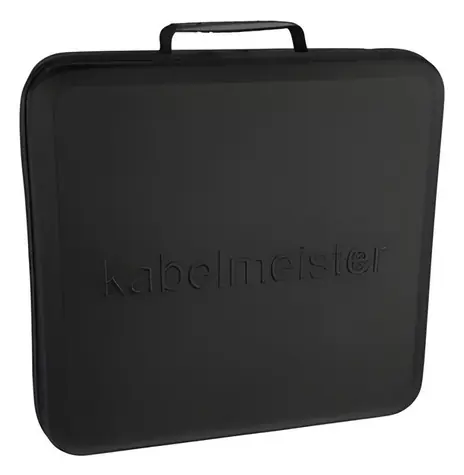 Kabelmeister Kufr na nabíjecí kabel elektromobilu černý / Úložný kufr / do 10 m / EVA materiál / nosnost 7,5 kg