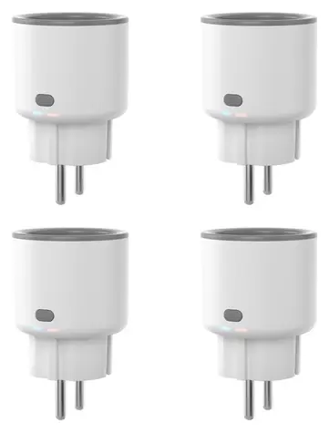 Sonoff S60TPF (4ks) / Chytrá zásuvka s měřením spotřeby / Wi-Fi / 16A