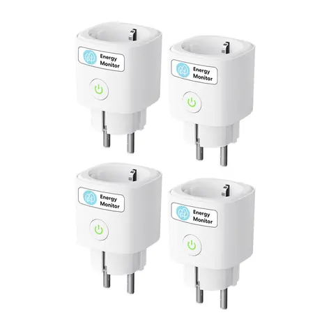 Meross MSS315CFH-EU / Chytrá zásuvka / Wi-Fi / Matter / Měření spotřeby energie / sada 4 ks