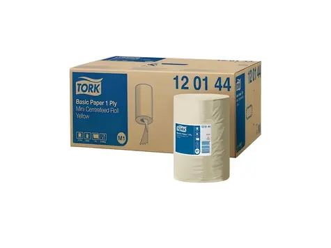 Tork Universal Basic M1 / Papírová utěrka / minirole / žlutá / 11 ks / 115 m