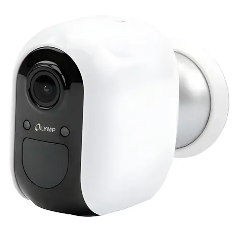 Olympia OC 1000 bílá / Venkovní IP kamera / FullHD / IP54 / IR / Wi-Fi / microSD