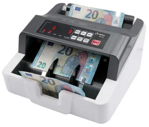 Olympia NC 451 / Počítačka bankovek / UV a MG / 1000 ks/min