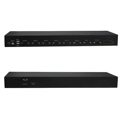 RealPower RPS19-RS232 / Rack adaptér USB-RS232 / 8 portů / 19