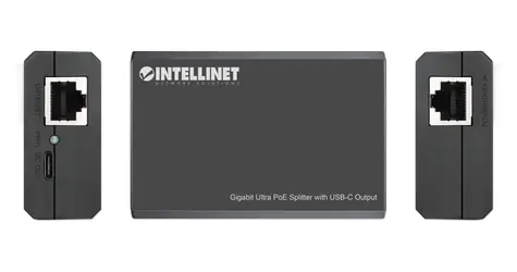 Intellinet 561693 / PoE splitter / USB-C / 45W / Gigabit / 802.3bt