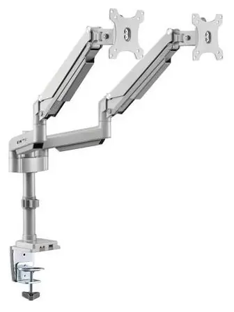 Eaton Tripp Lite DDR1732DAL stříbrná / Stolní rameno pro 2 monitory / 17-32