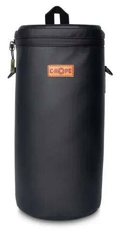 C-ROPE Premium černá, velikost XXL / Fotopouzdro / 14 x 14 x 33 cm / 2 přihrádky / s popruhem