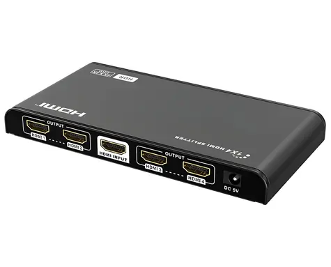 XtendLan / HDMI rozbočovač / 1 vstup / 4 výstupy / 4K/60Hz
