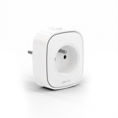 Somfy Plug io bílá / Chytrá zásuvka / ZigBee / typ E