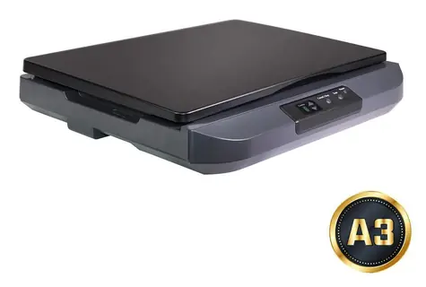 Avision FB5100 černo-šedá / Plochý skener / A3 / 1200x1200 DPI / USB 3.2 / CMOS CIS