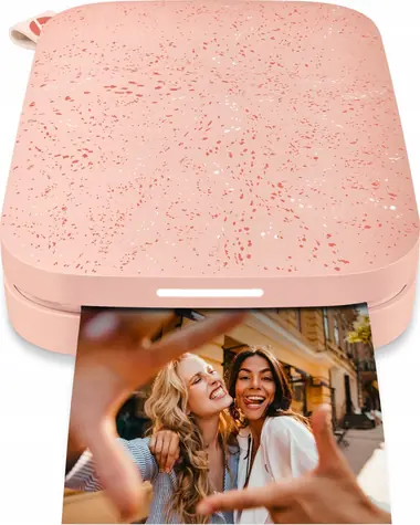 HP Sprocket růžová / Mobilní fototiskárna / Instantní tisk fotografií