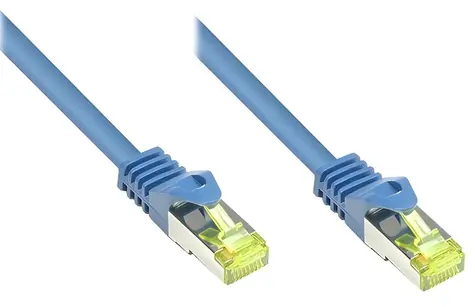 Good Connections Cat.7 S/FTP modrá 30 m / Patch kabel / RJ-45 / 600 MHz / 10 Gbit/s