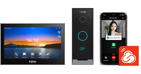 Fanvil VIK-01 KIT / Audio/video sada / pro dveřní interkomy