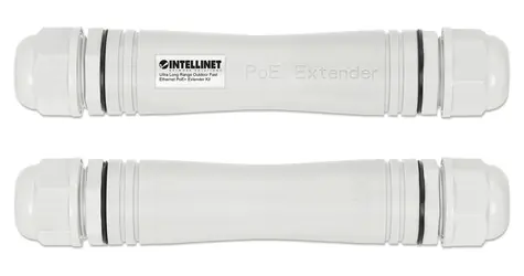 Intellinet PoE extender 561952 / PoE extender venkovní / do 1000 m / 10/100 Mbps / IP67