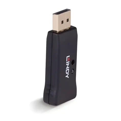 Lindy 32118 DisplayPort 1.4 EDID Emulator černá / Adaptér / 7680x4320 / 32,4 Gbit/s / HDCP