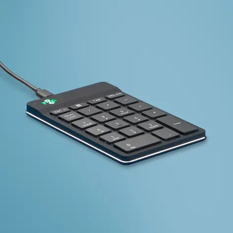 R-Go Tools Numpad Break černá / Numerická klávesnice / drátová / USB / 1,5 m kabel