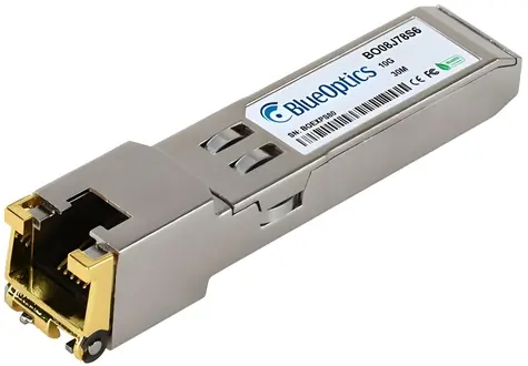 BlueOptics Netgear AXM765 Compatible / SFP+ modul / 10GBASE-T / RJ-45 / 10 Gbps / 30 m