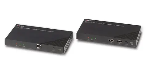 Lindy 38343 / HDBaseT extender / 100 m / 4K 60Hz / Cat.6 / IR/RS-232 / PoC