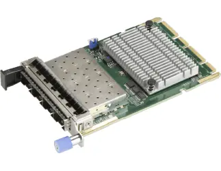 Supermicro AOC-ATG-I4SM / Síťová karta / 4x 10GbE SFP+ / OCP3 / AIOM 0,5U / Intel X710-BM2 (Fortville)