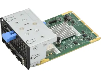 Supermicro AOC-AG-I4 / Síťová karta / 4x GbE / Intel i350-AM4 / AIOM / iSCSI boot