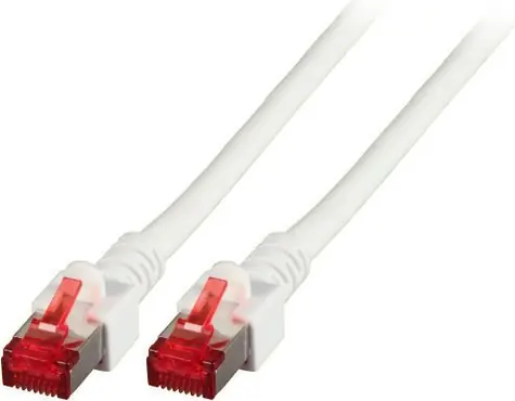 EFB bílá (K5518.15) / Patch kabel / Cat6A S/FTP / 15 m / RJ-45 / LSZH