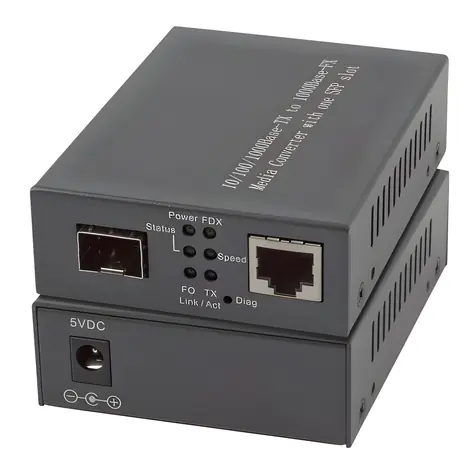 EFB / Mediakonvertor / RJ45 na SFP / 10/100/1000 Mbit / Auto-Negotiation