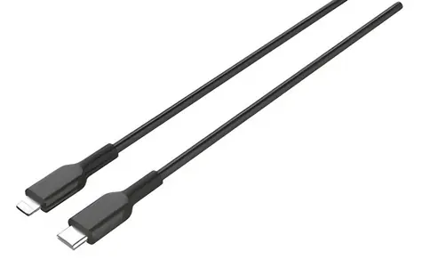 EFB USB-C - Lightning kabel 2 m černá / Kabel / USB 2.0 / MFi certifikace / 480 Mbit/s / 3 A
