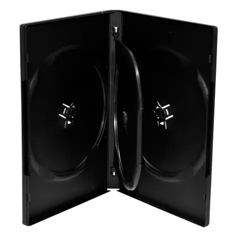 MediaRange / DVD obal / pro 3 disky / černá / 14 mm / 50 ks