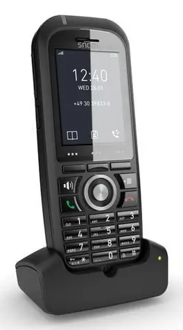 Snom M70 černá / DECT telefon / sluchátko / handsfree / HD audio / výdrž 17 h