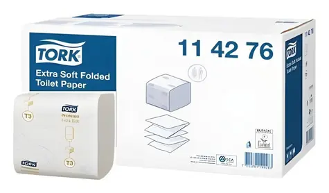 Tork Premium T3 / Toaletní papír skládaný / 2 vrstvy