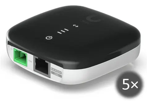 Ubiquiti Wave-Fiber-ONU 5-pack / Optická síťová jednotka / GPON / 5 ks