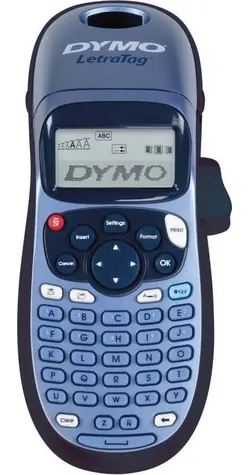 Dymo LT-100H (S0725620) černá / Štítkovač / 12 mm páska / LCD displej / tepelný tisk