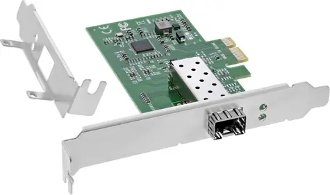 InLine Síťová karta SFP PCIe nízkoprofilová / Síťová karta / PCI Express / SFP / IEEE 802.3x
