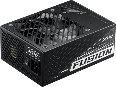 XPG Fusion 1600W Titanium černá / Napájecí zdroj / 80 PLUS Titanium / Aktivní chlazení / MTBF 125 000 h