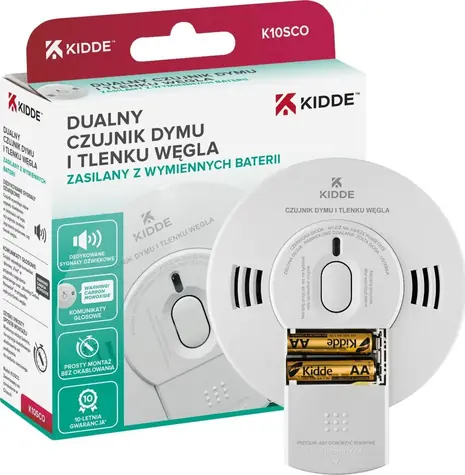 Kidde K10SCO / Hlásič kouře a CO / kombinovaný 2v1