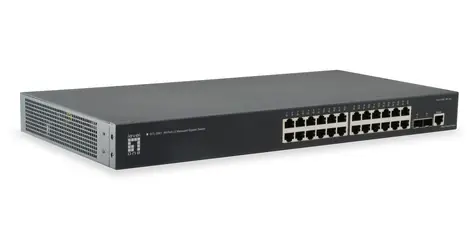 LevelOne Kilby GTL-2661 / Switch / 24x Gigabit / 2x 10G SFP+ / Managed L2 / 19