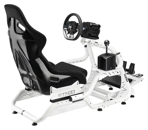 OPLITE OP-GTR-FSHW bílá / Deska pro upevnění volantu / pro GTR S8 FORCE / ocel